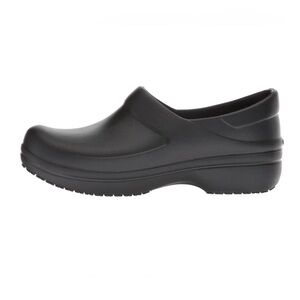 CROCS Comfort Neria Pro II‎ Black Slip Resistant Clog Shoe Size 9